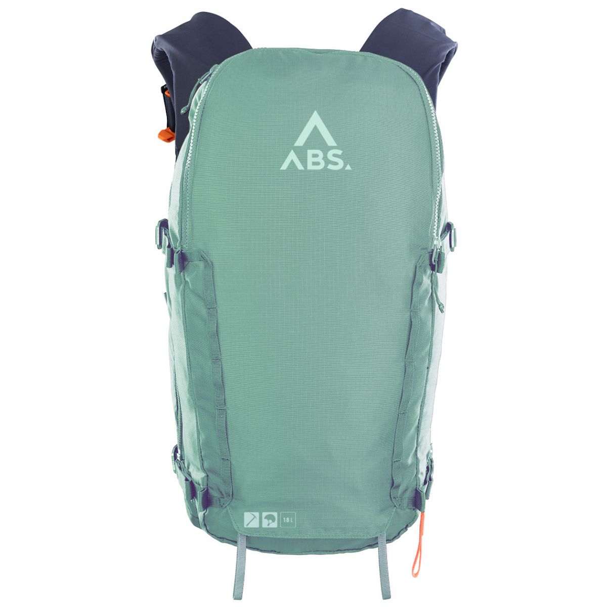 ABS A.Light E, 18L, lichtgewicht rugzak, turquoise