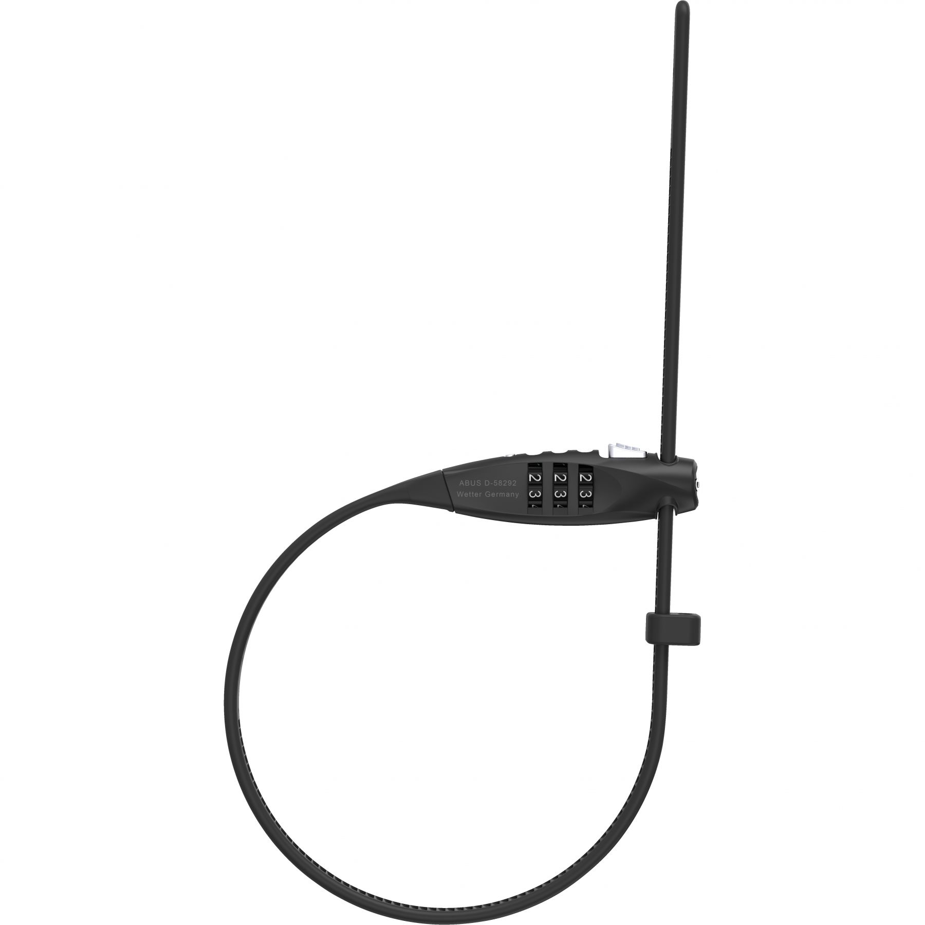Abus Combiflex™ TravelGuard, kabelslot, zwart