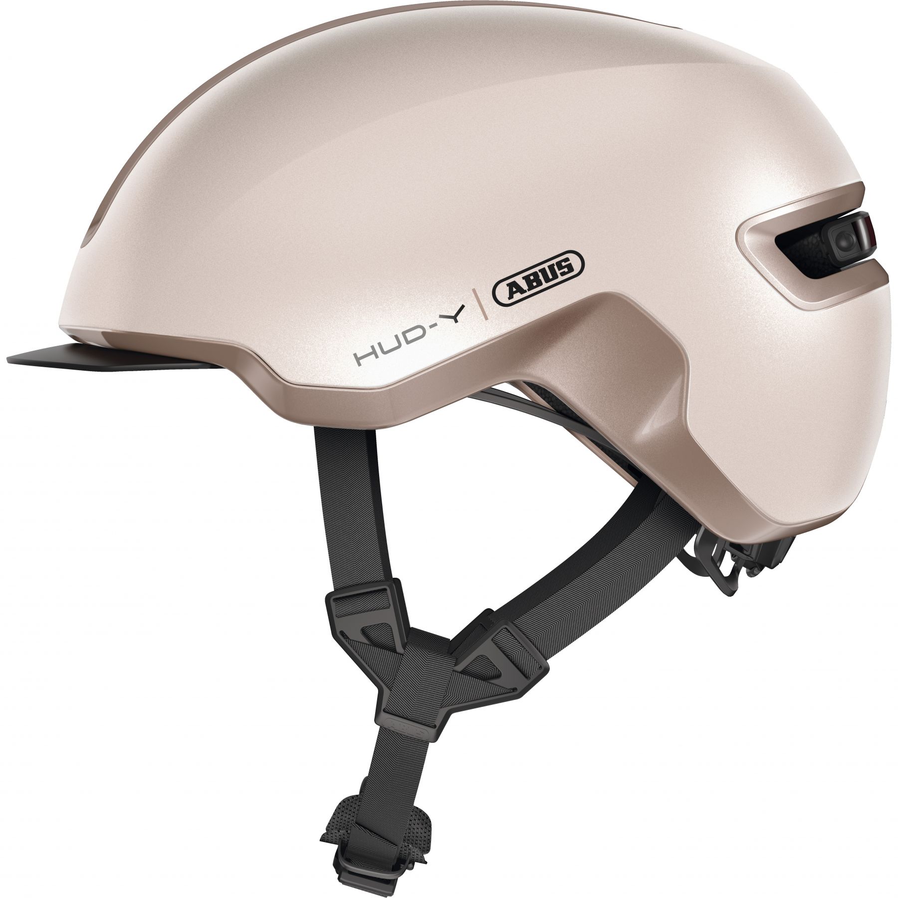 Abus Hud-Y, fietshelm, goud