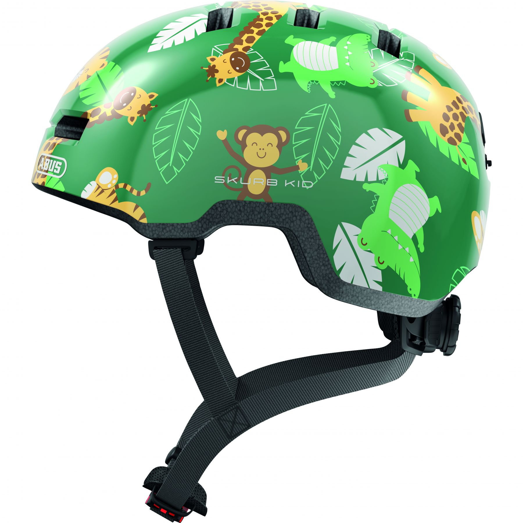 ABUS Skurb Kid, fietshelm, junior, groen