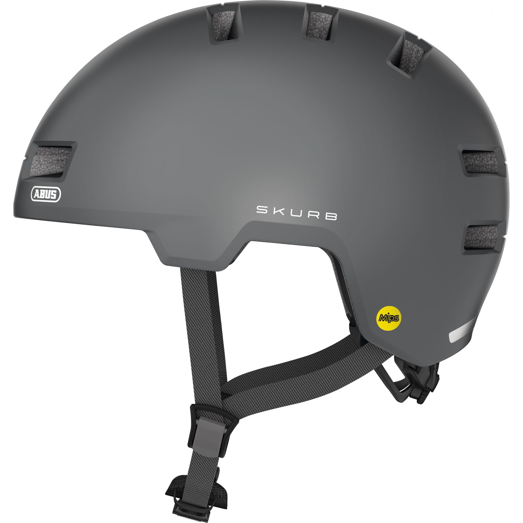 Abus Skurb MIPS, fietshelm, grijs