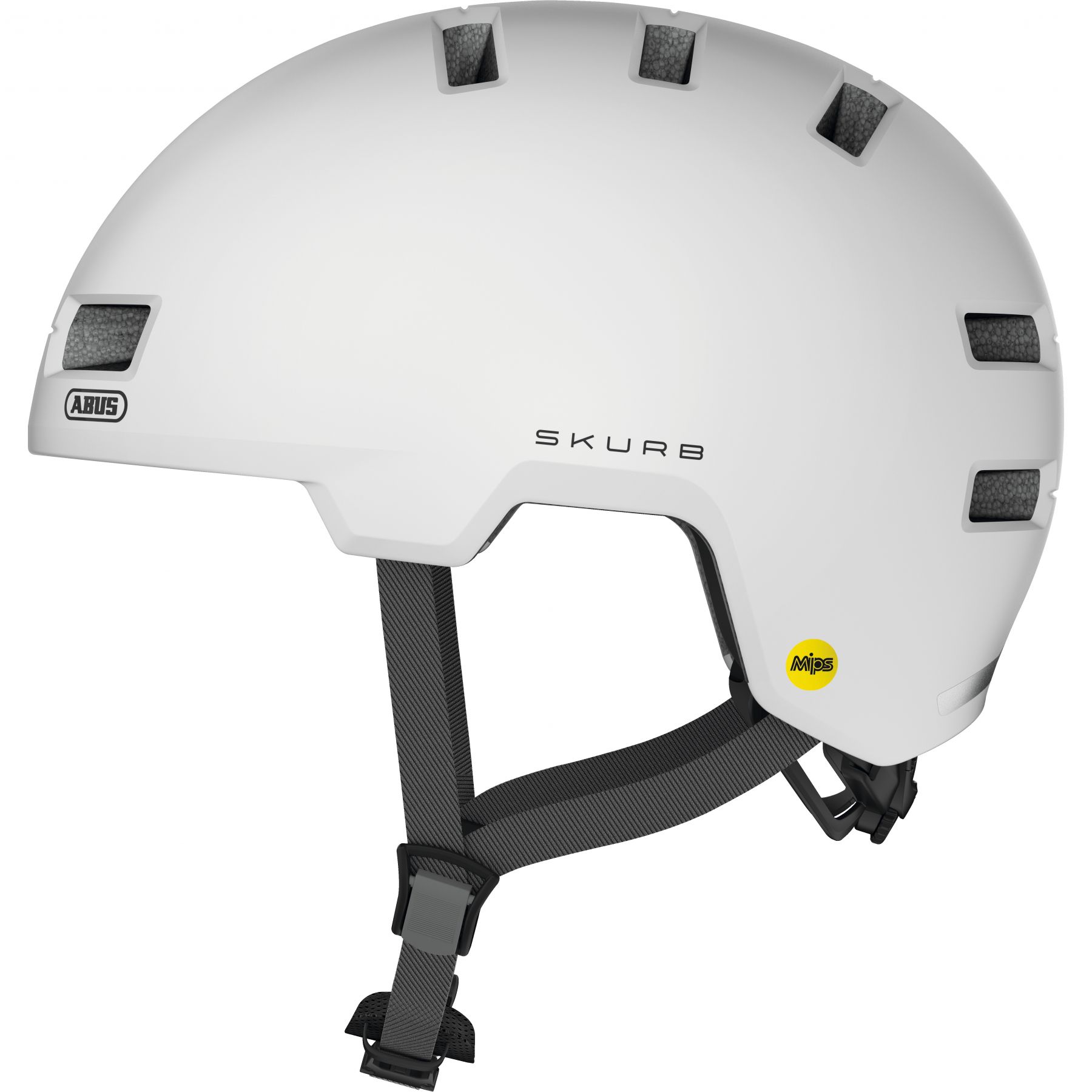 Abus Skurb MIPS, fietshelm, wit