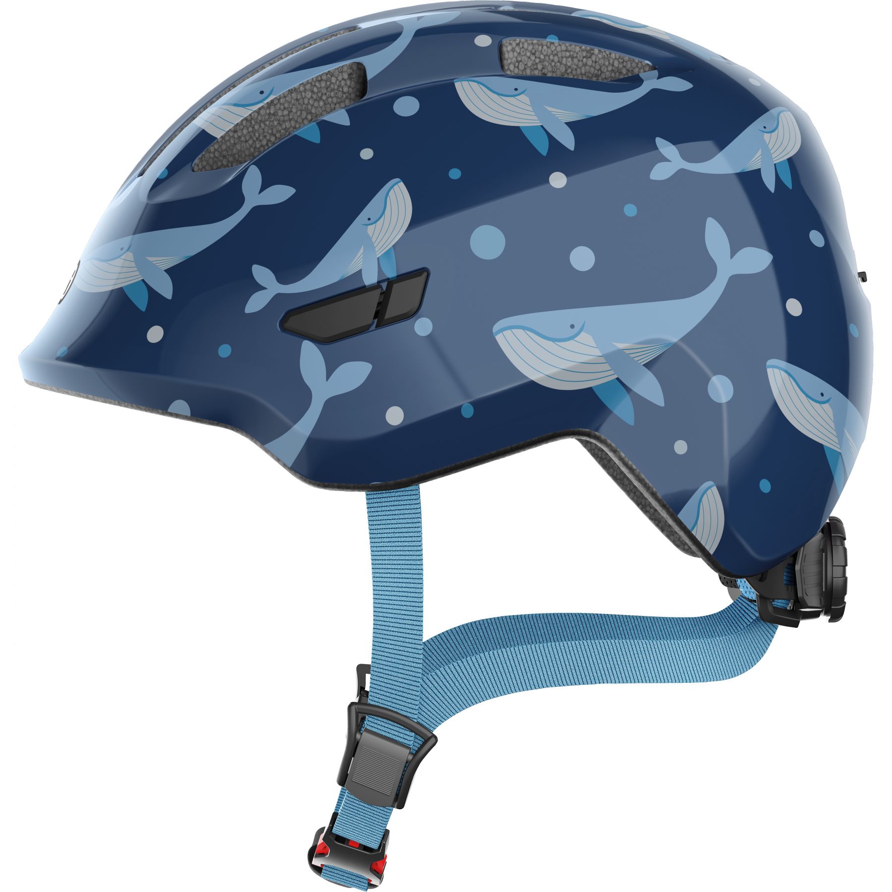 Abus Smiley 3.0, fietshelm, junior, blue whale