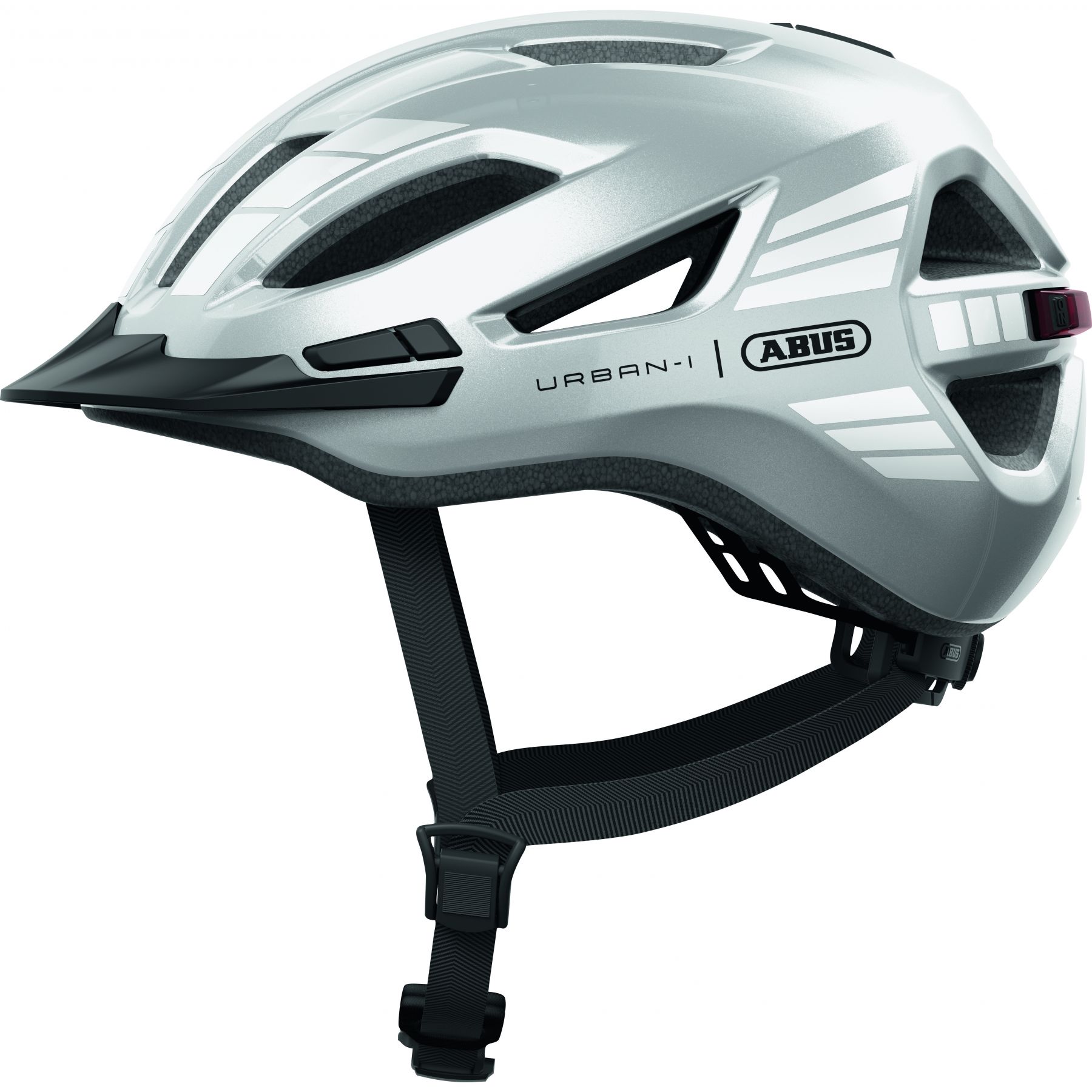 ABUS Urban-I 4.0, fietshelm, zilver