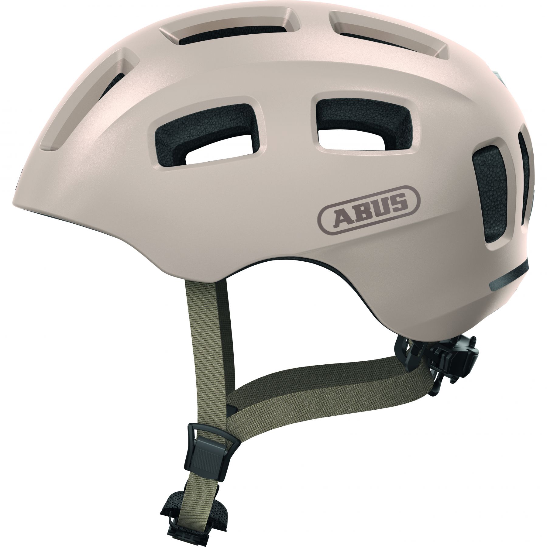 Fietshelm ABUS YOUN-I 2.0 champagne gold S - 48-54 cm - goud - Geschikt voor gebruik op elektrische fietsen - stadsfietsen - 240 g