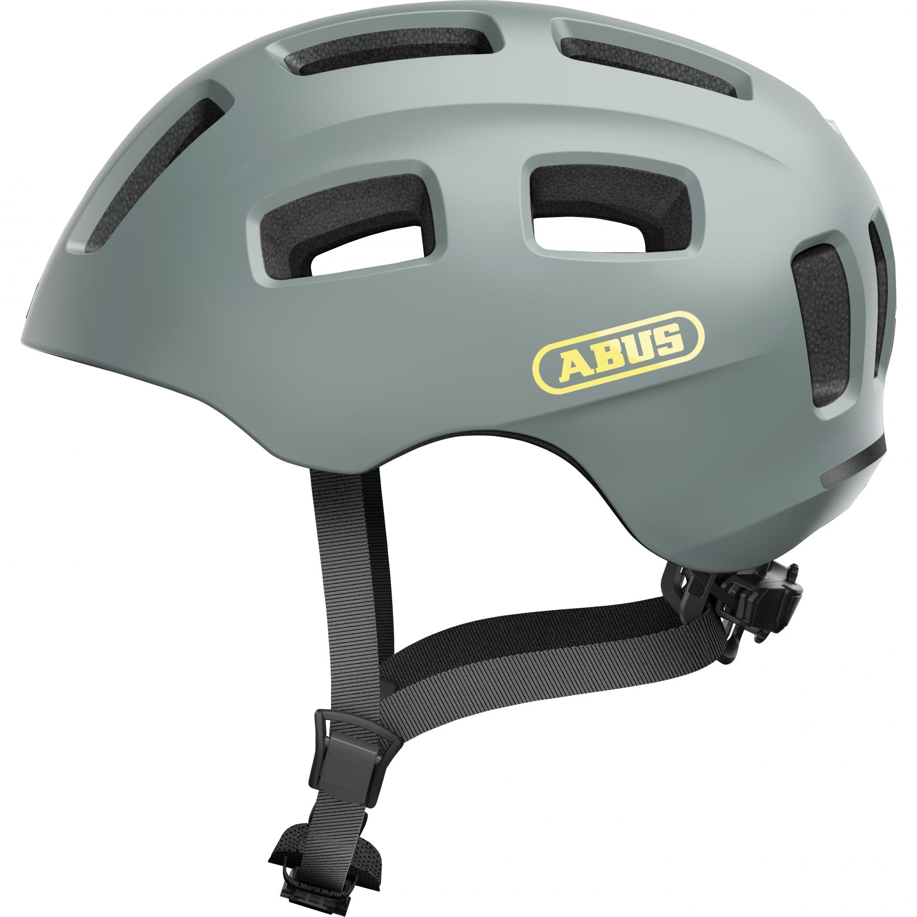 Abus Youn-I 2.0, fietshelm, junior, lichtgrijs