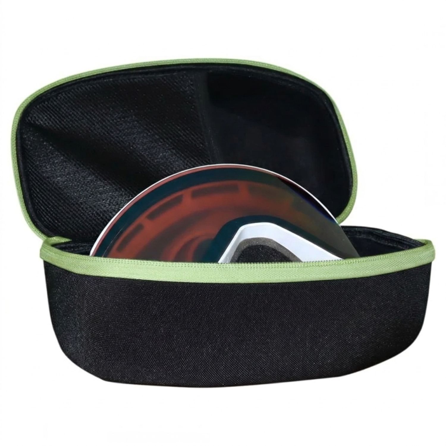 Accezzi Avoriaz, goggle etui, zwart/groen