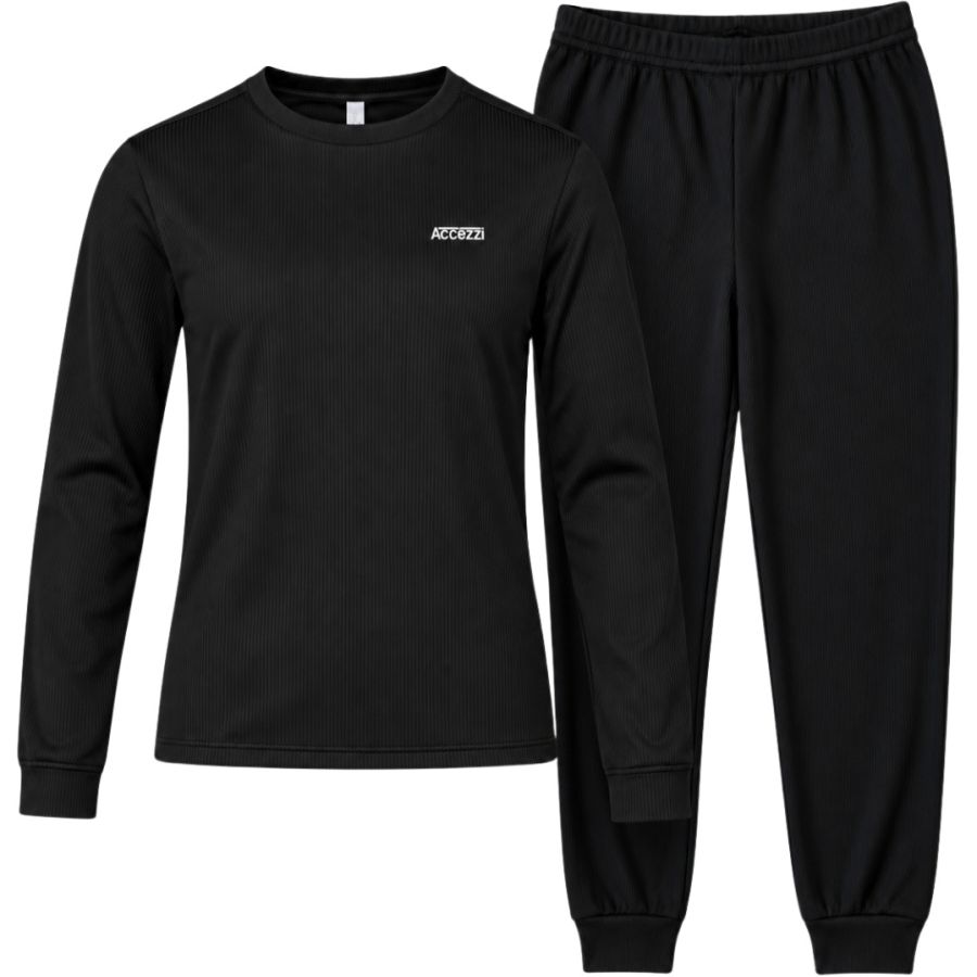 Accezzi Baselayer, thermokleding, dames, zwart