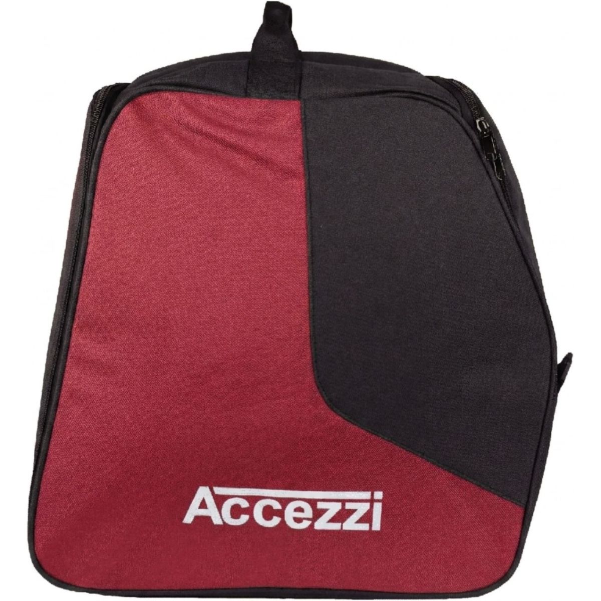Accezzi Laars- en helmtas, zwart/rood