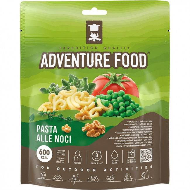Adventure Food Pasta alle Noci, gevriesdroogd voedsel