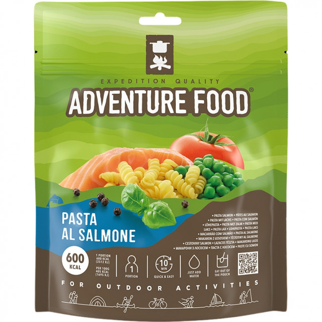 Adventure Food Pasta Salmone, gevriesdroogd voedsel