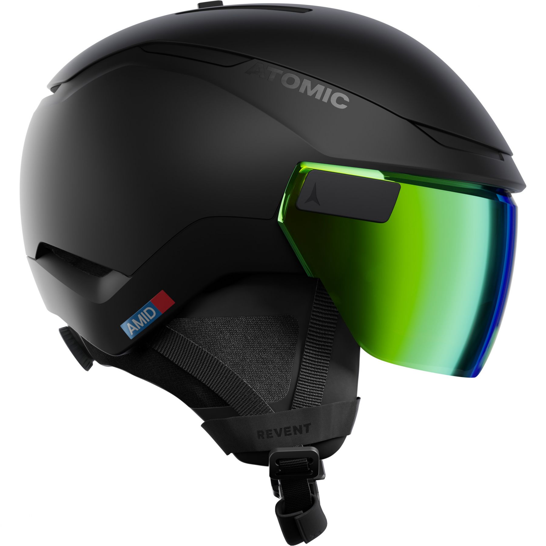 Atomic Revent GT Amid Visor HD, skihelm met vizier, zwart