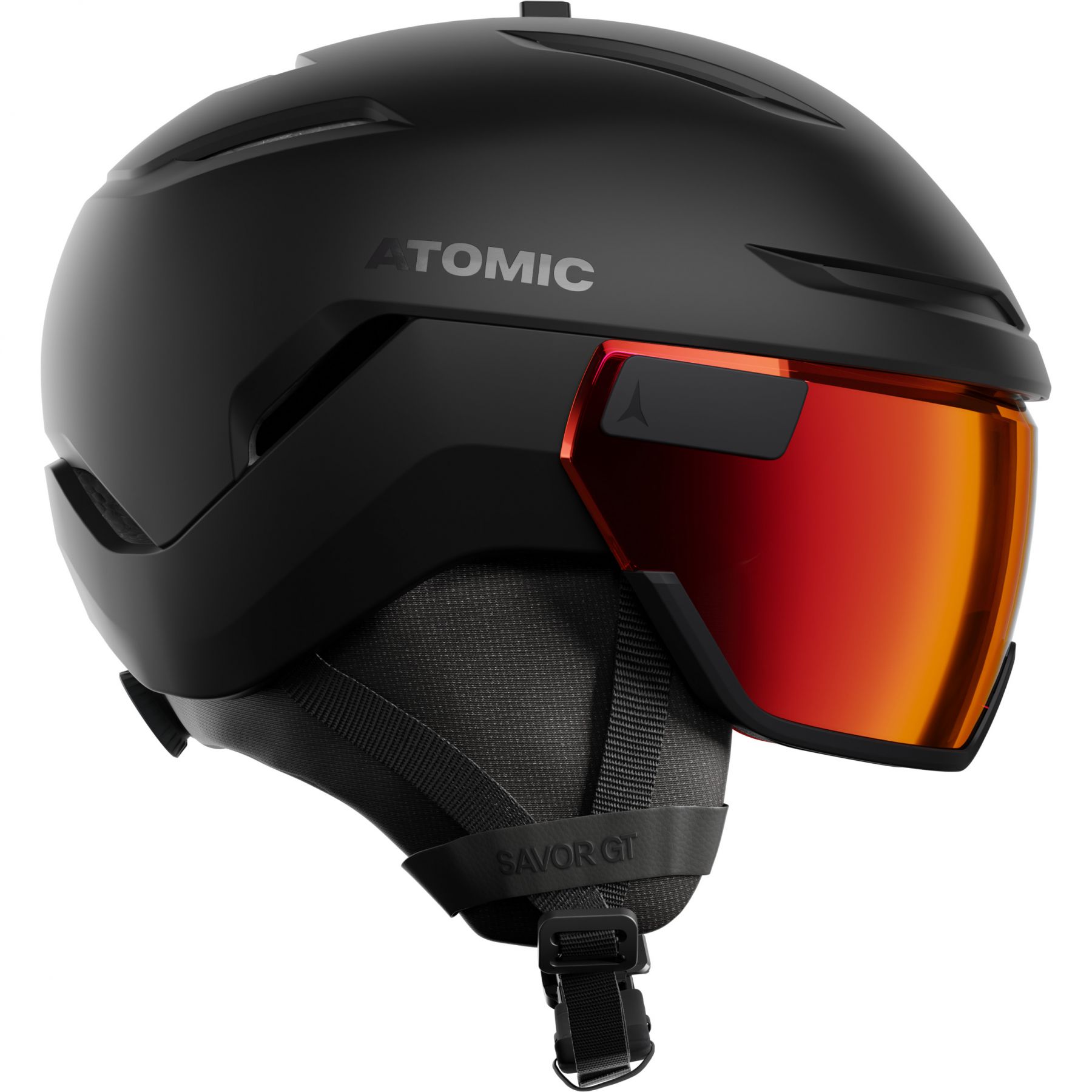 Atomic Savor GT Visor Stereo, skihelm met vizier, zwart
