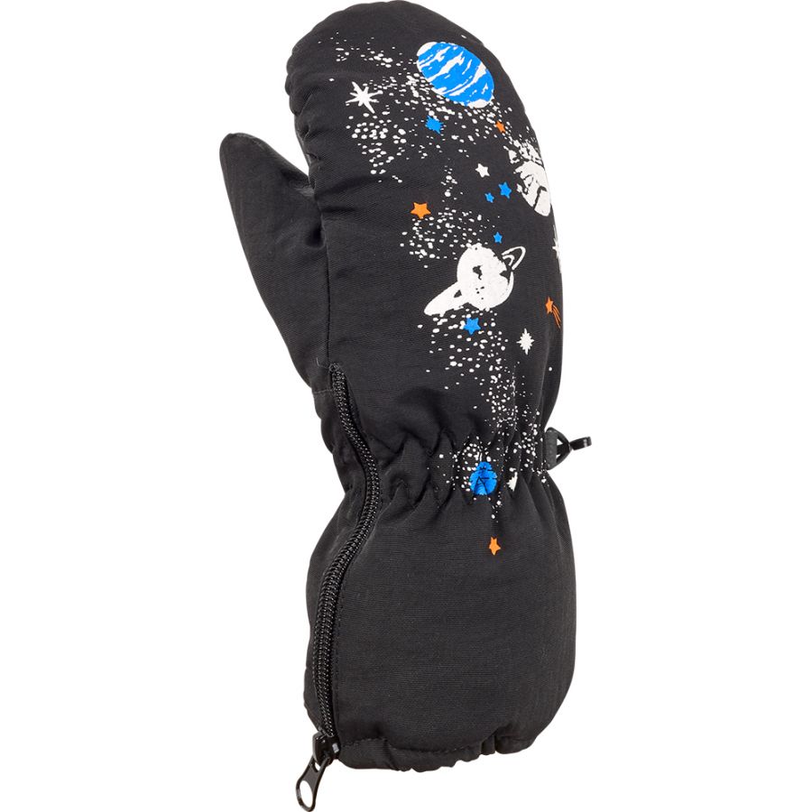 Cairn Colomby, skihandschoenen, kinderen, black astral