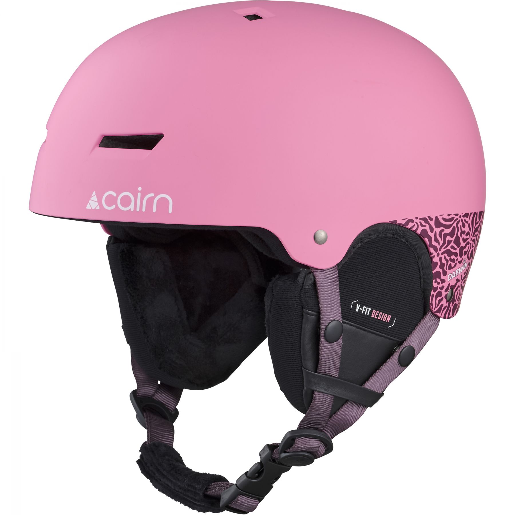 Cairn Darwin J, skihelm, junior, roze