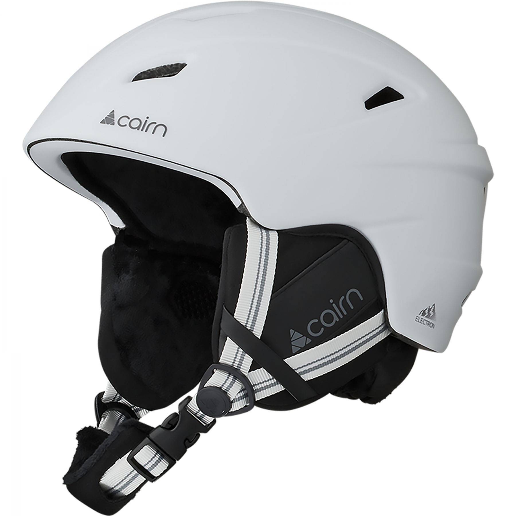 Cairn Electron, skihelm, wit