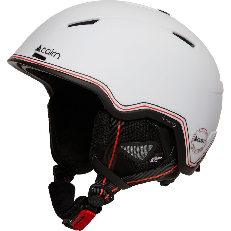 Cairn Infiniti, skihelm, mat wit