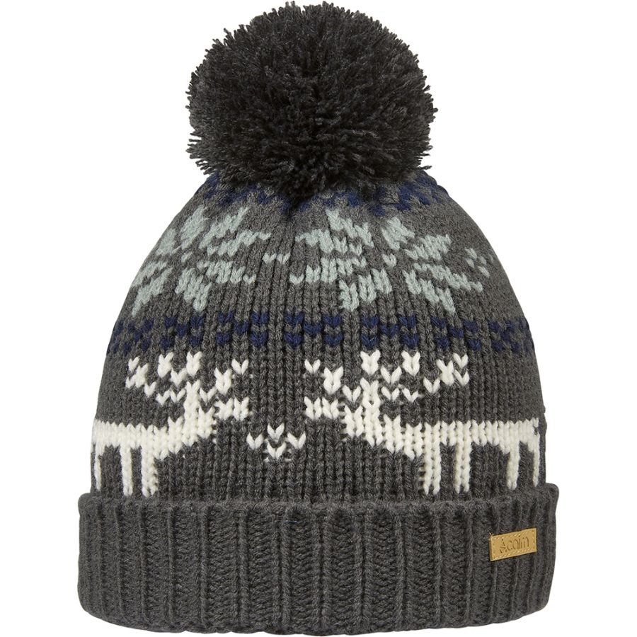 Cairn Mae, hoed, junior, bear jacquard