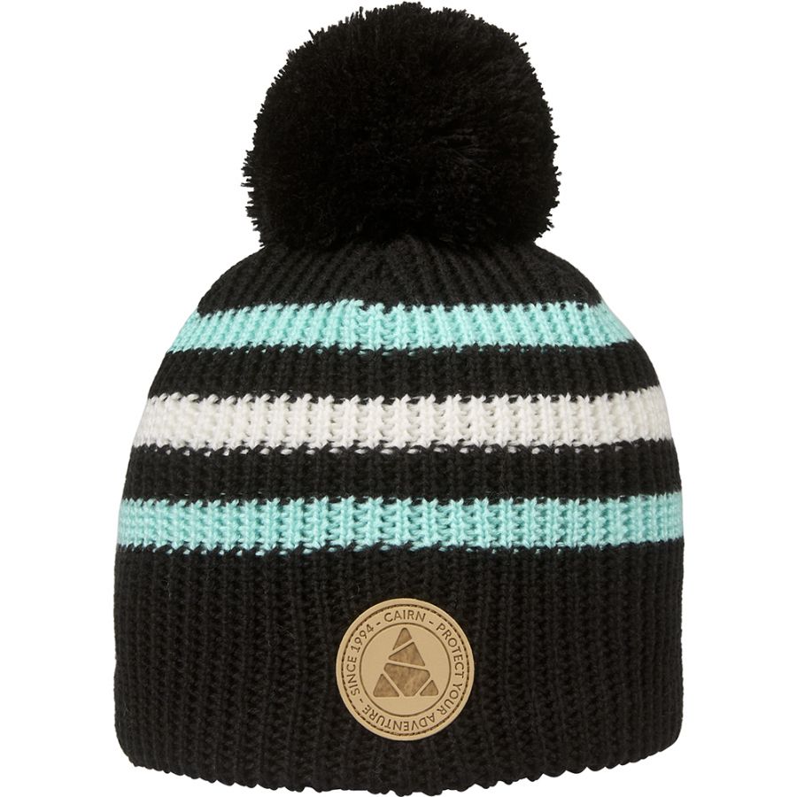 Cairn Mona hoed, junior, zwart/blauw