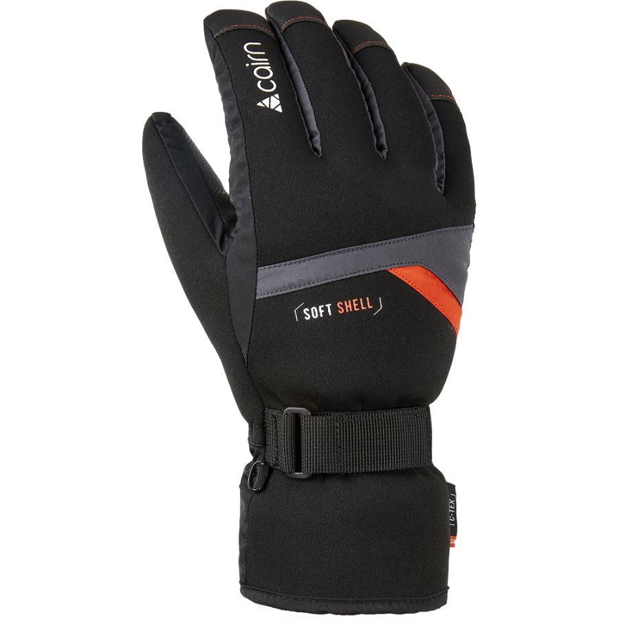 Cairn Styl 2 C-Tex, skihandschoenen heren, graphite scarlet