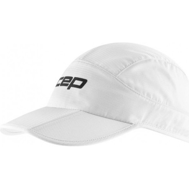 CEP Core Run Foldable Cap, hardlooppet, wit