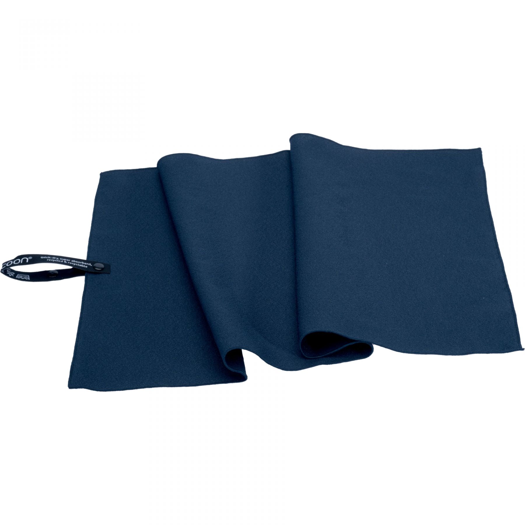 Cocoon Microfiber Towel Hyperlight, Microvezel Handdoek, lava grijs