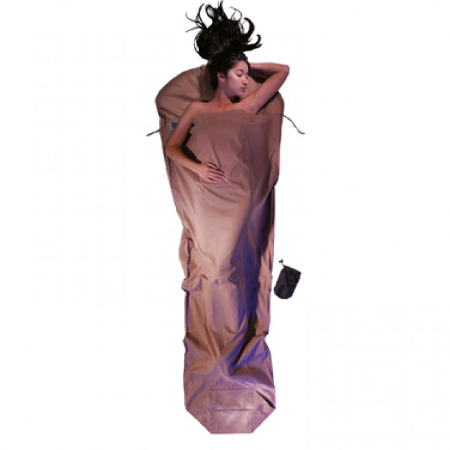 Cocoon MummyLiner, 100% Egyptisch katoen, kaki