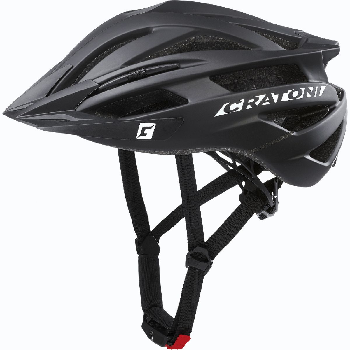Cratoni Agravic MTB Helm, zwart Hoofdomtrek L/XL | 58-62cm