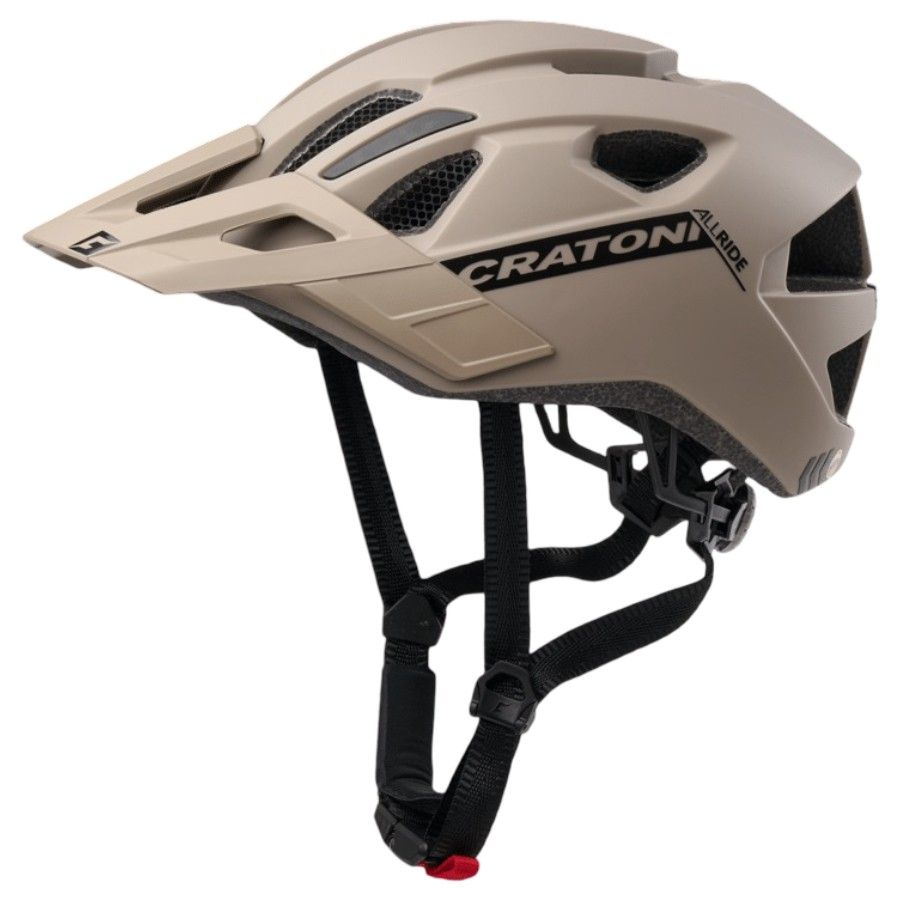 Cratoni Allride, fietshelm, mat bruin