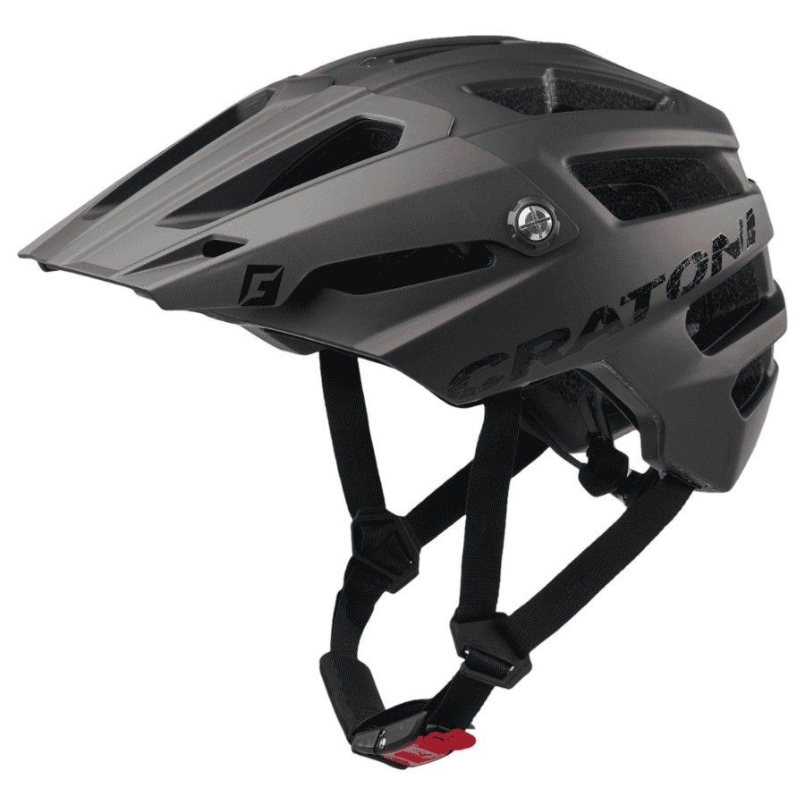 Cratoni Alltrack, fietshelm, mat grijs