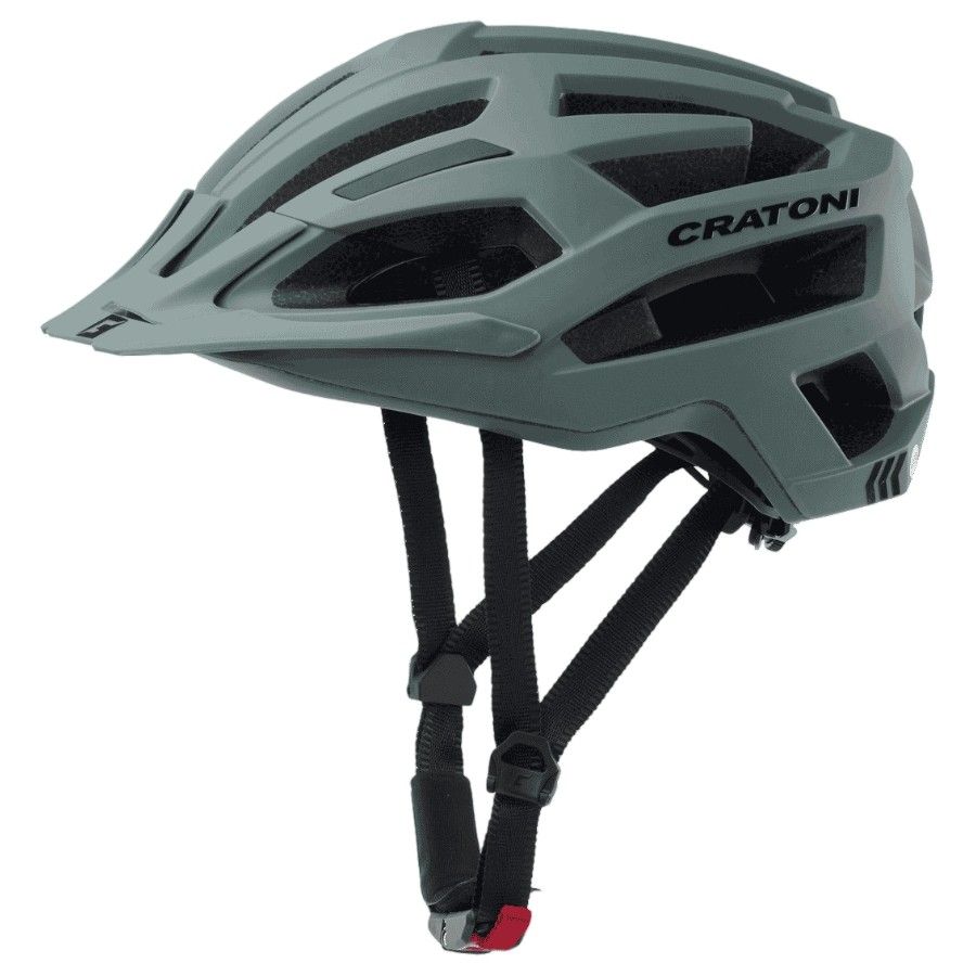 Cratoni C-Flash, fietshelm, mat groen