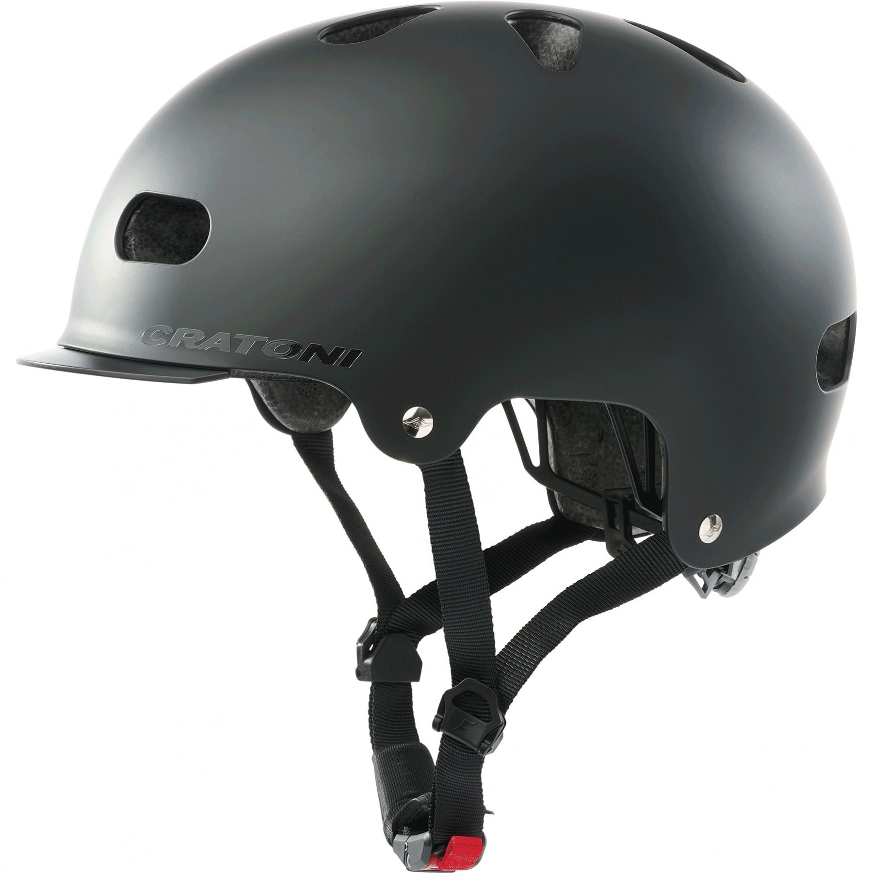 Cratoni C-Mate, fietshelm, zwart