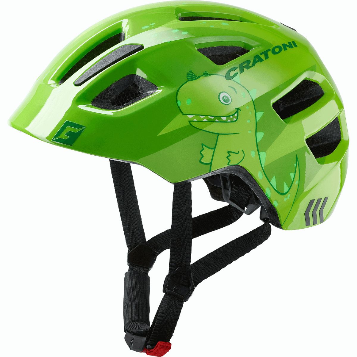 Cratoni Maxster, fietshelm, kinderen, groen