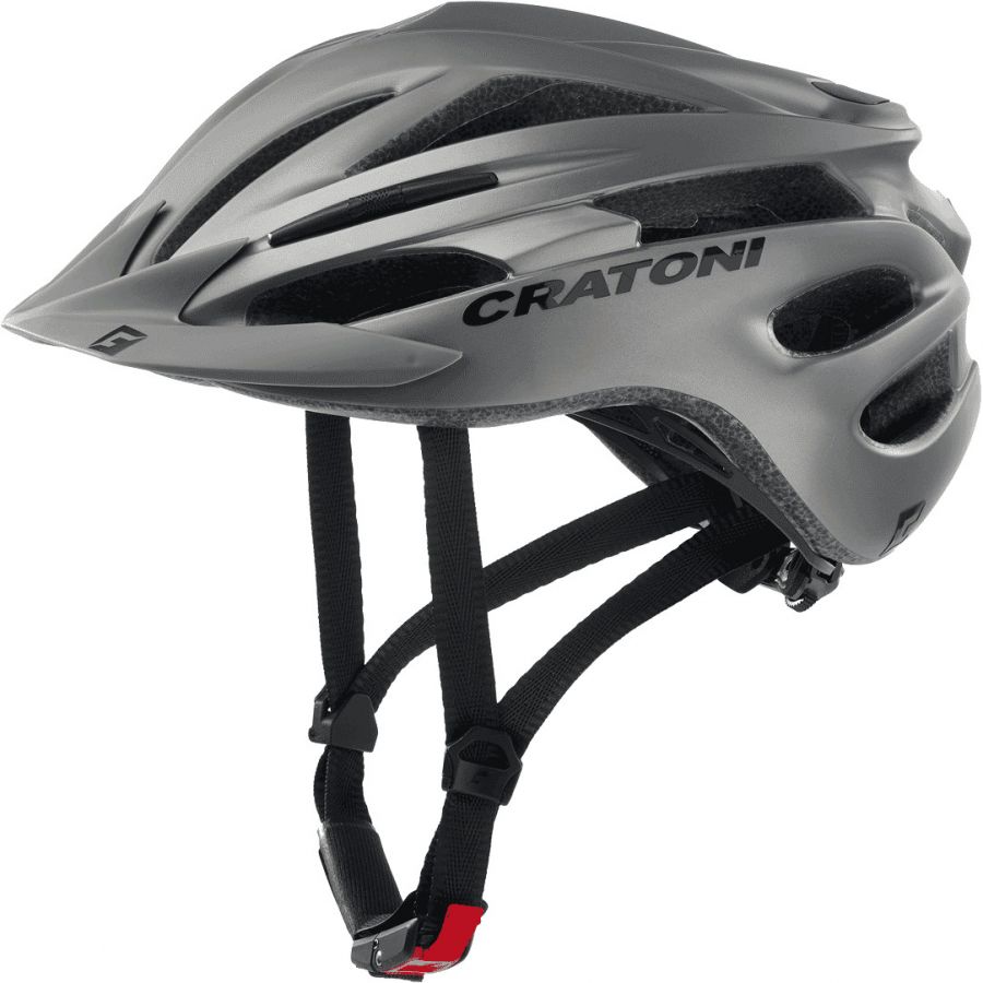 Cratoni Pacer, fietshelm, grijs
