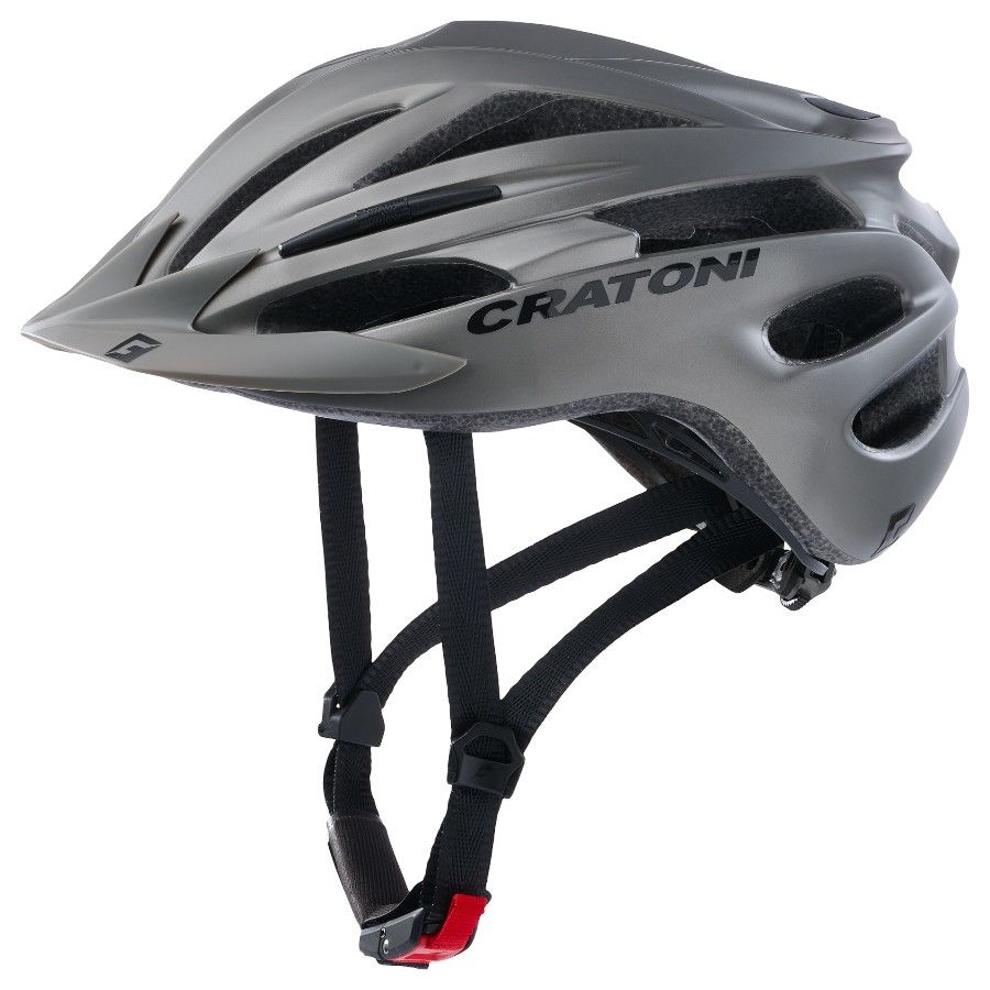 Cratoni Pacer, fietshelm, grijs