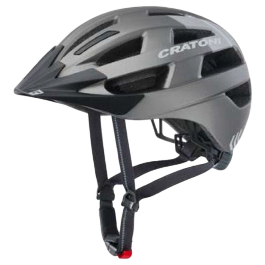 Cratoni Velo-X, fietshelm, mat grijs