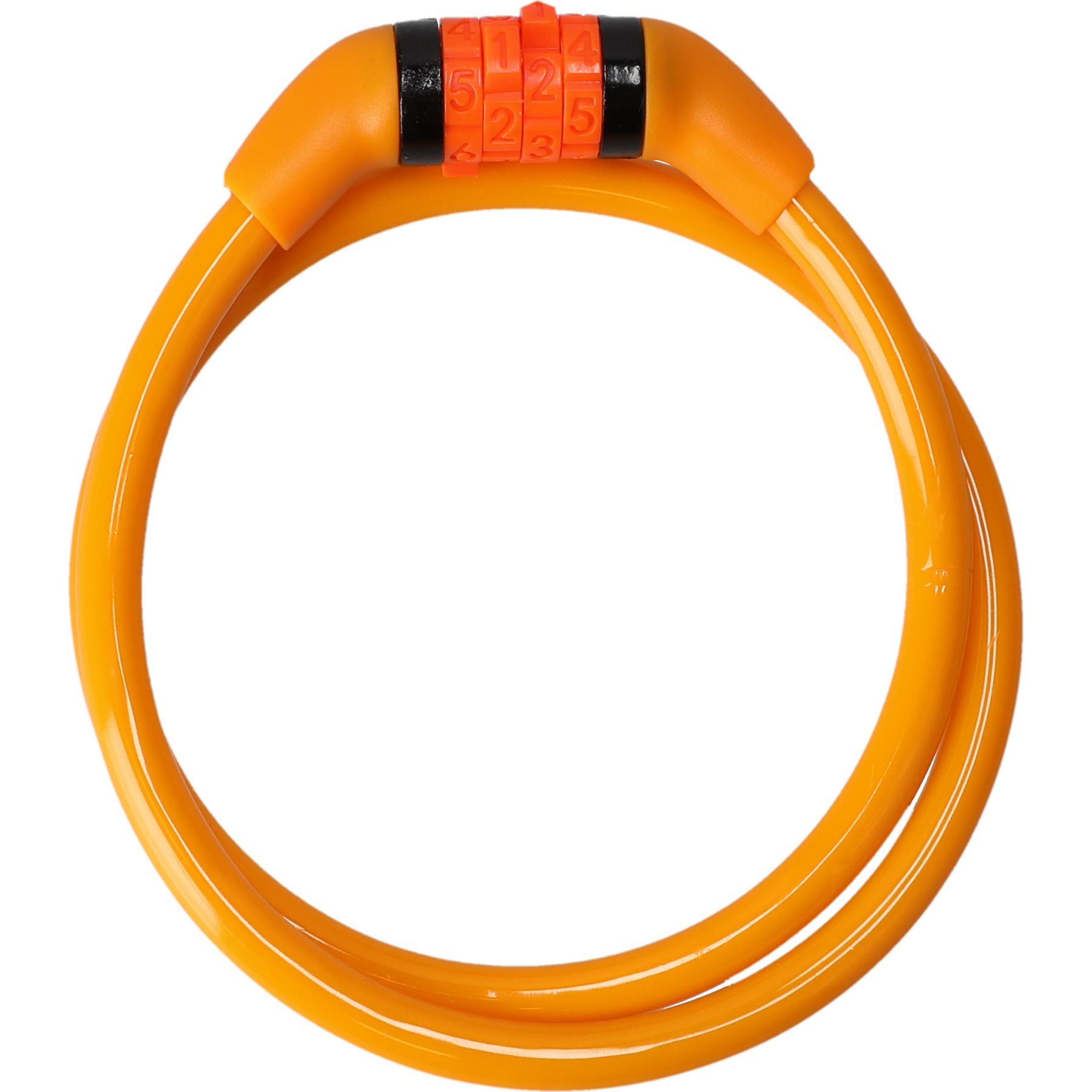 Crazy Safety, fietsslot, oranje
