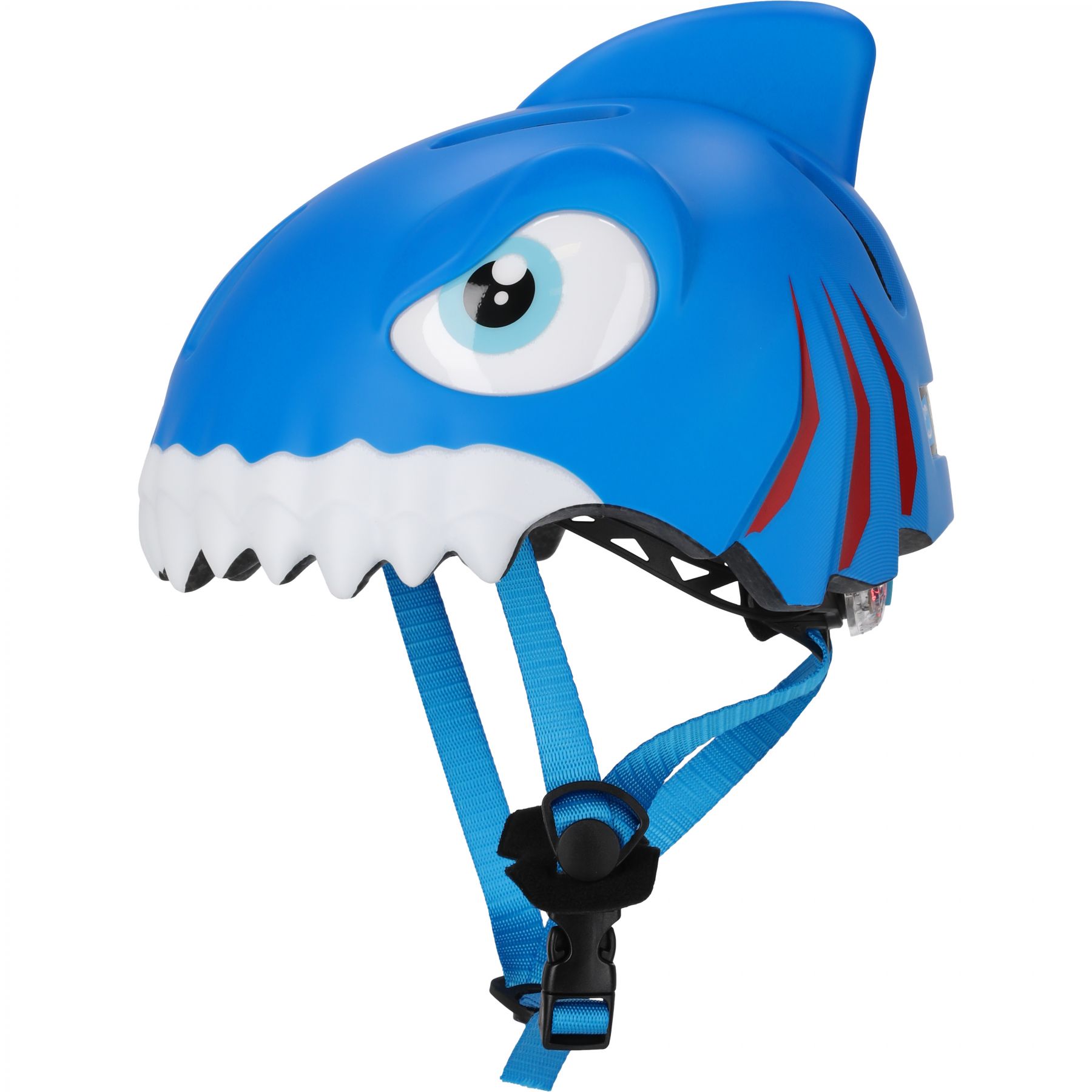Crazy Safety Shark, fietshelm, junior, blauw