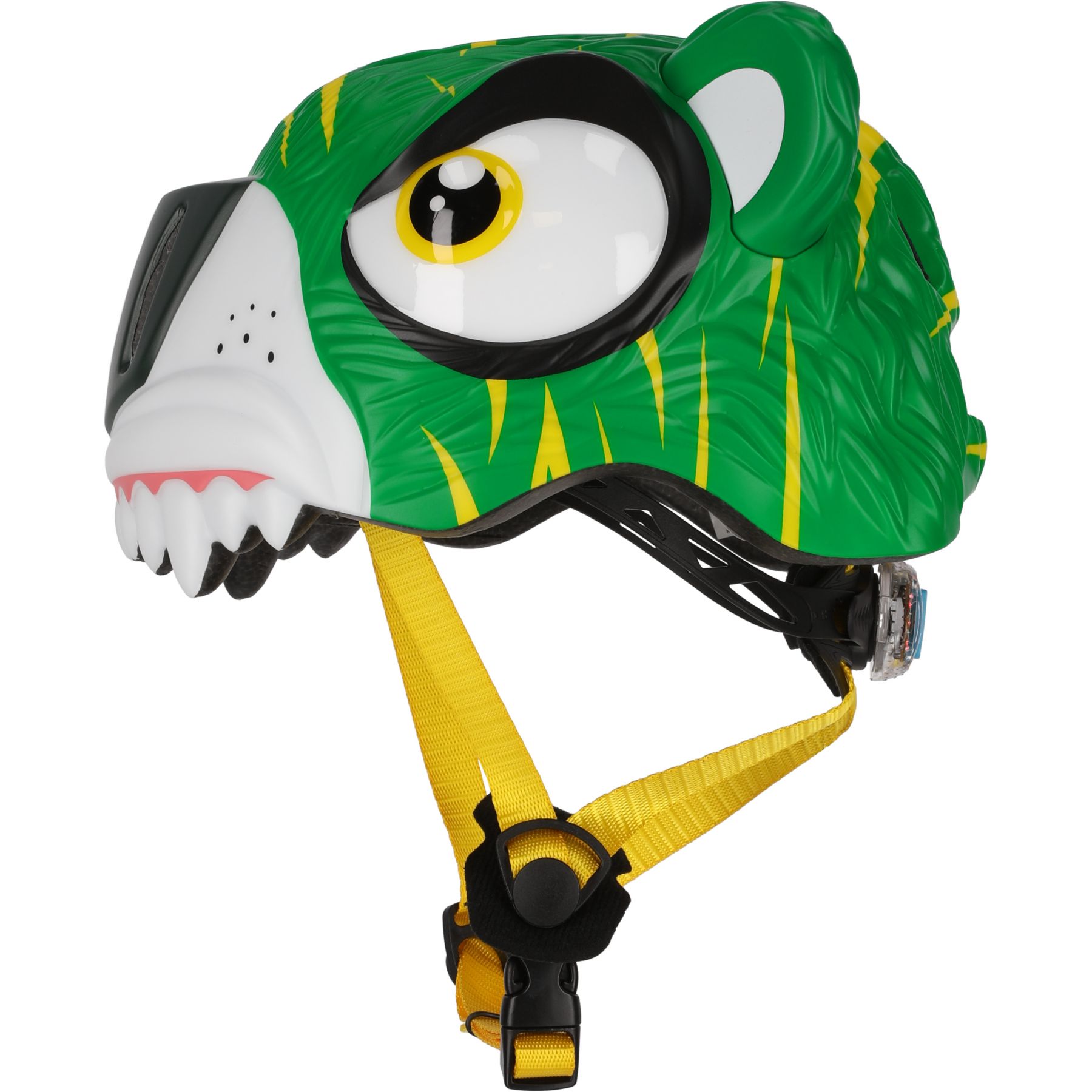 Crazy Safety Tiger, fietshelm, junior, groen
