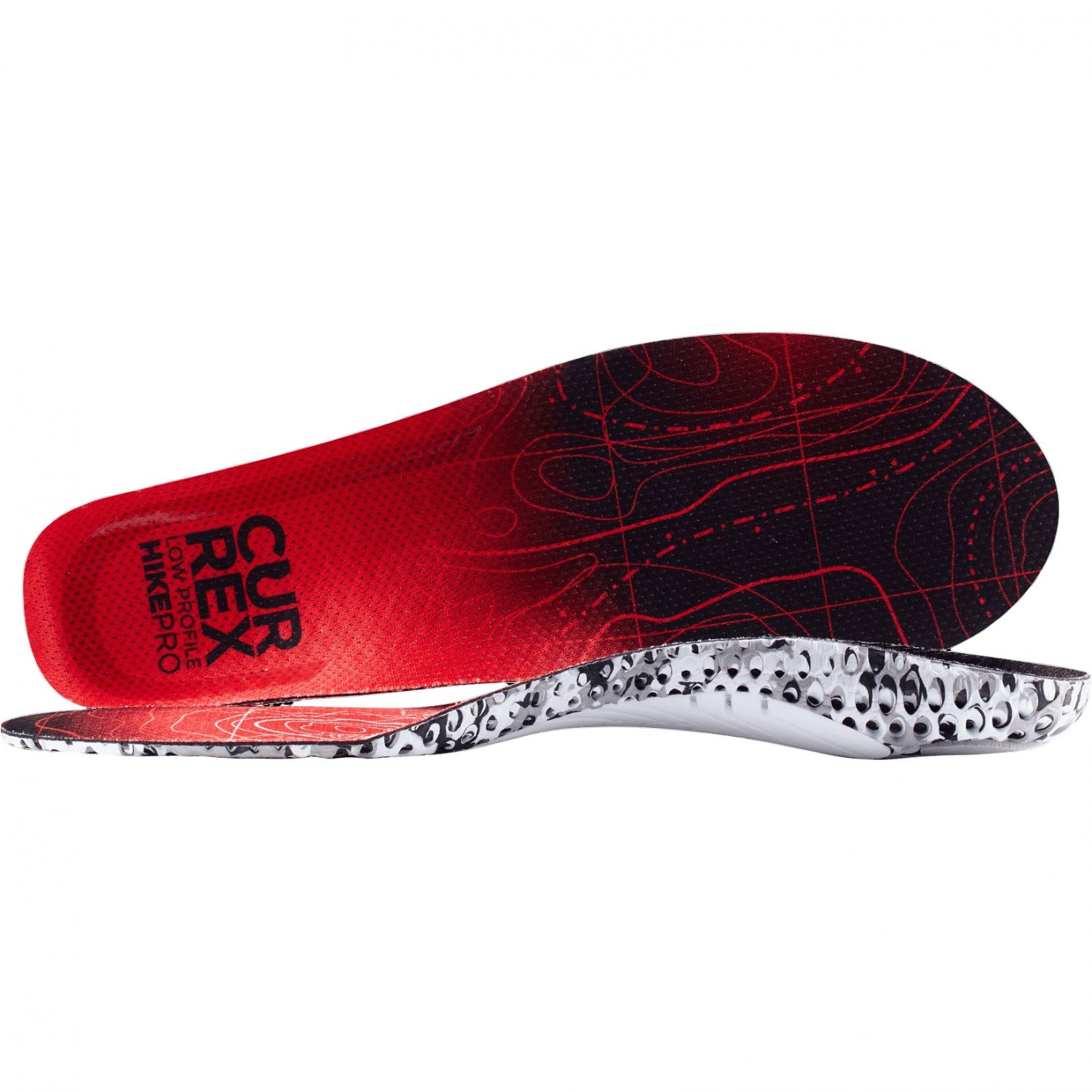 Currex HikePro Low, binnenzool, rood