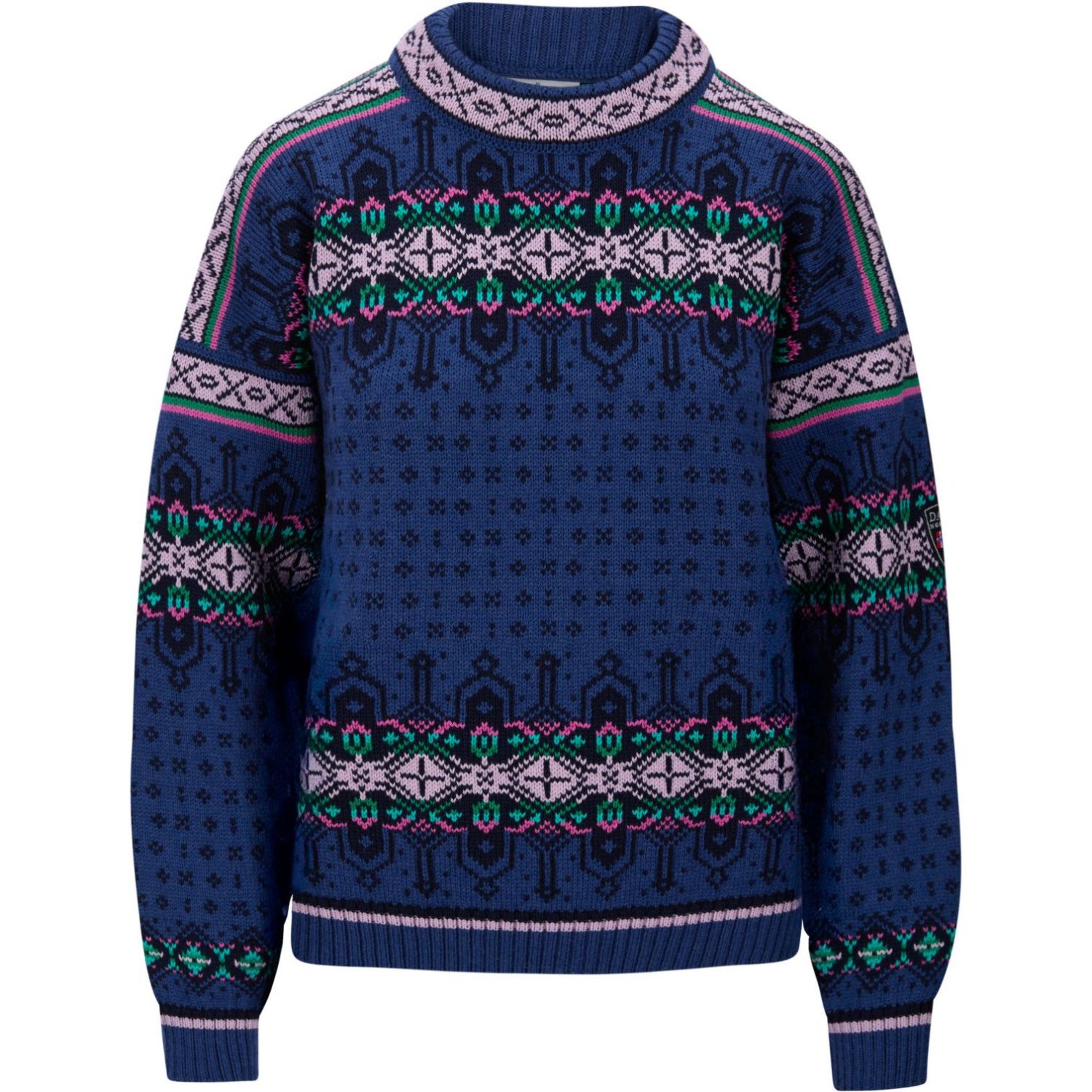 Dale of Norway Albertville Fem. Trui, fleecevest, dames, blauw