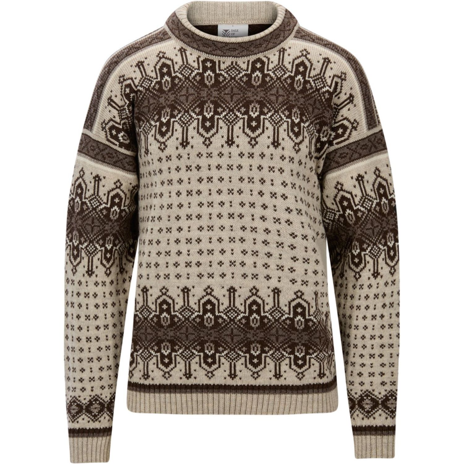Dale of Norway Albertville Masc. Sweater, heren, birch coffee