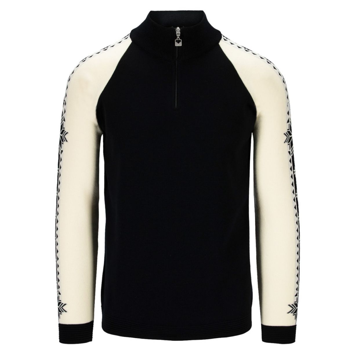 Dale of Norway Geilo, sweater, heren, zwart/wit