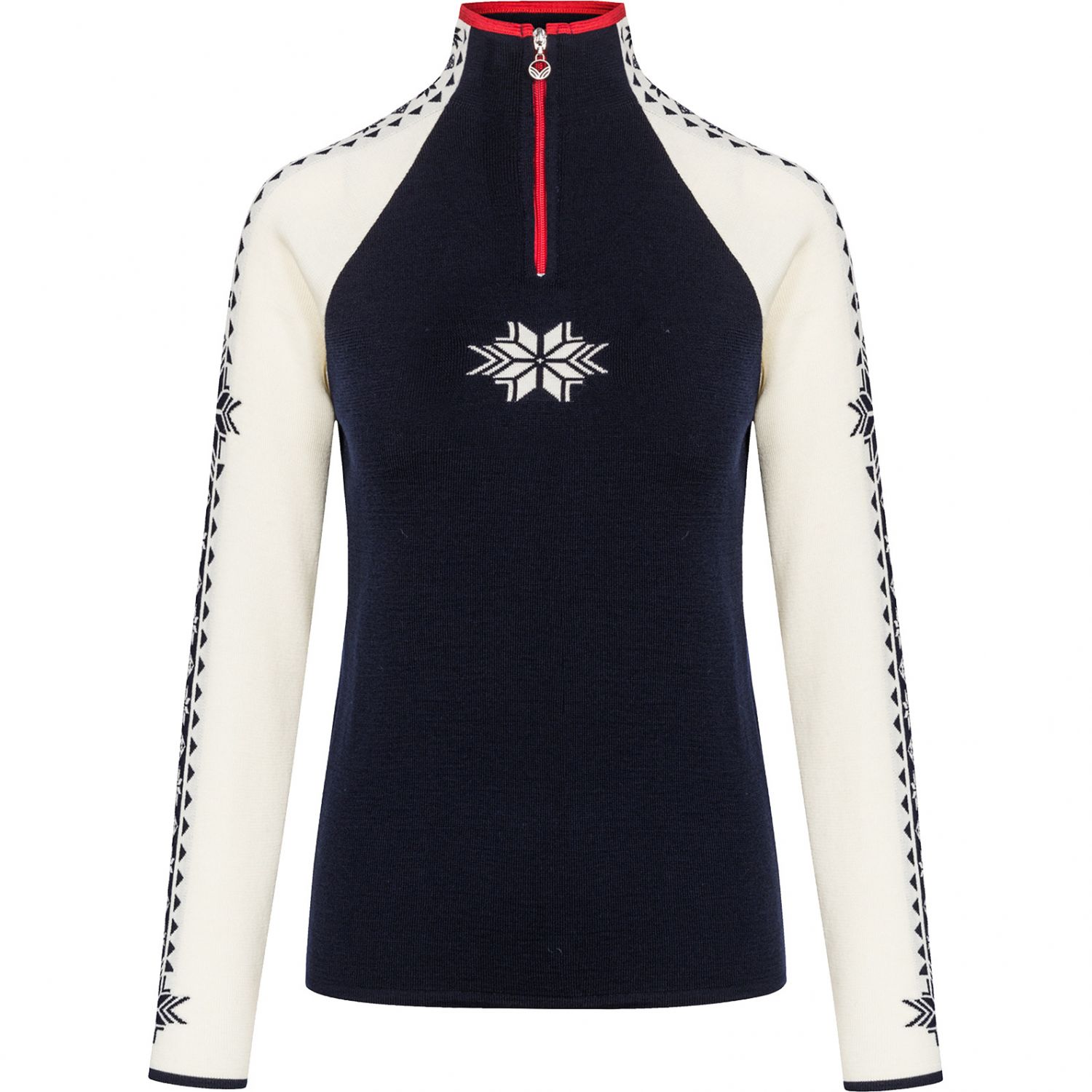 Dale of Norway Geilo, trui, dames, navy/wit