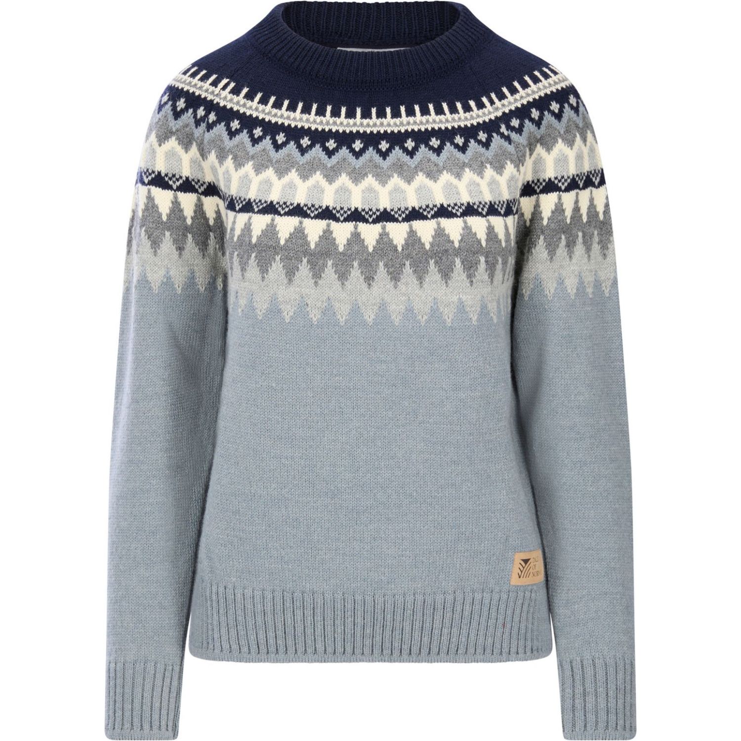 Dale of Norway Losna Feminine Sweater, fleecevest, dames, blauw