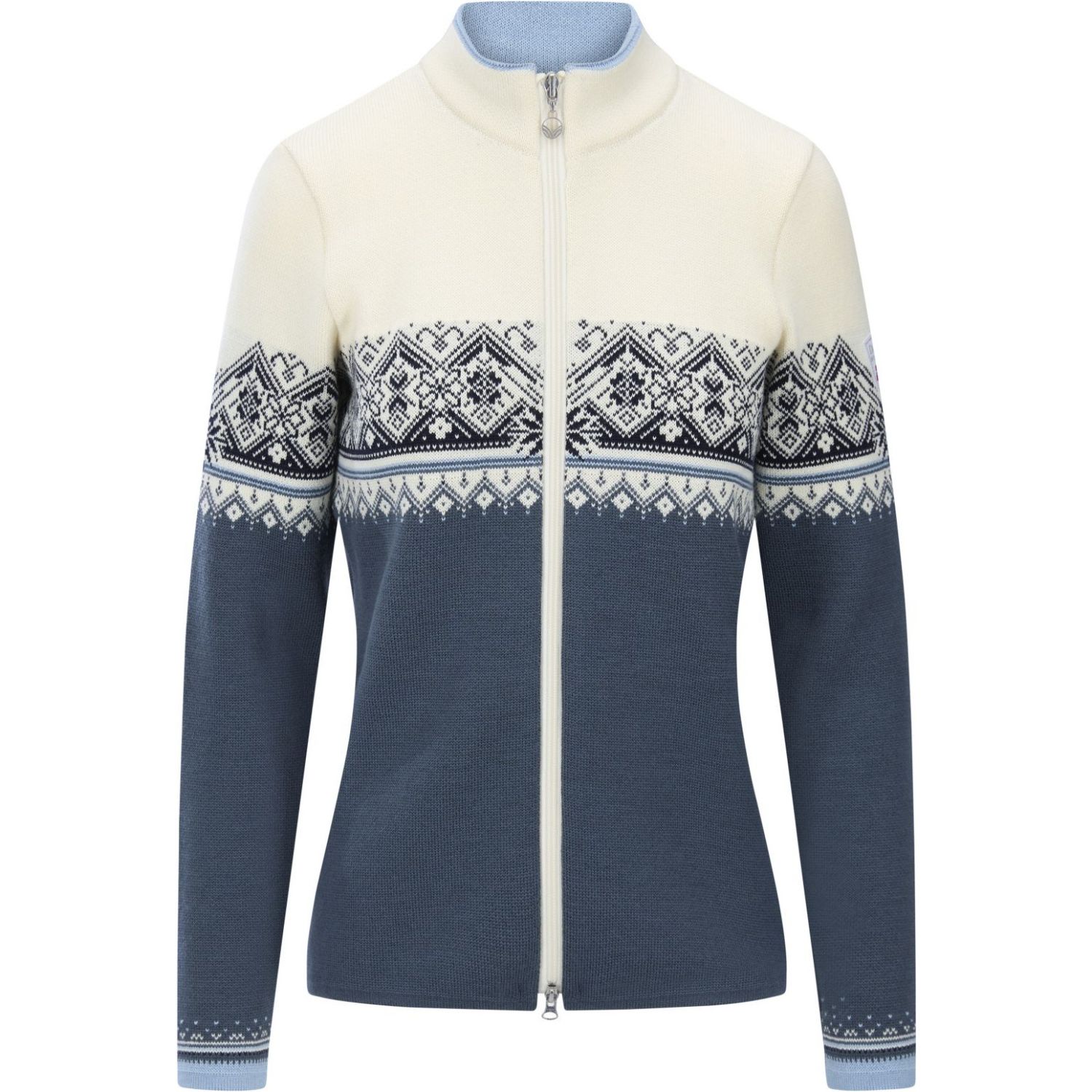 Dale of Norway Moritz Fem. Jacket, fleecevest, dames, offwhite/navy