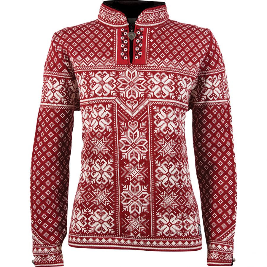 Dale of Norway Peace, trui, dames, rood