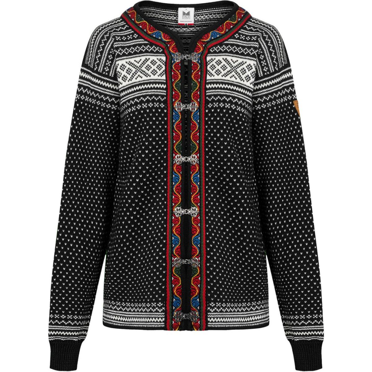 Dale of Norway Setesdal Uni Jacket, fleecevest, heren, zwart