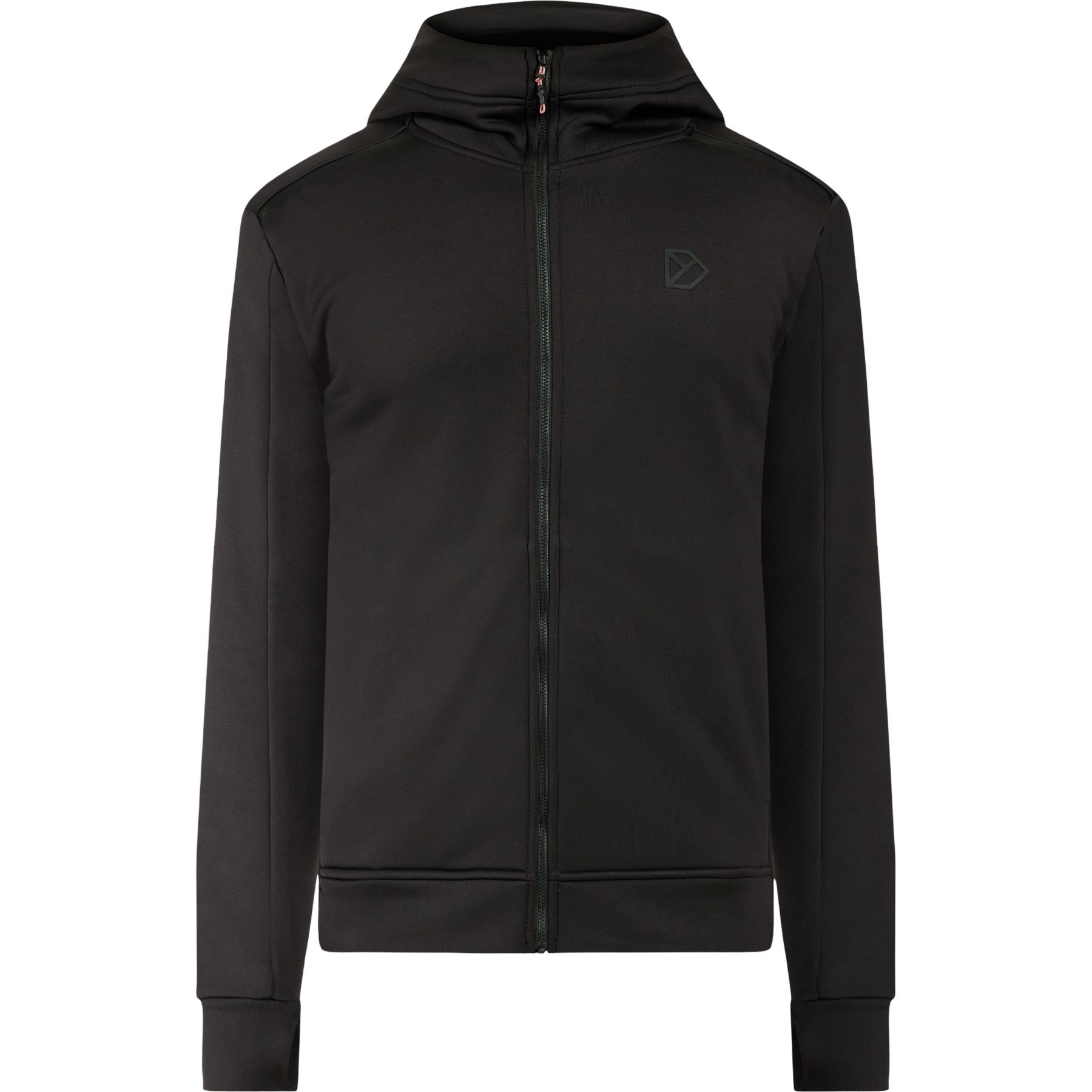 Didriksons Acke, fleecejack, heren, zwart