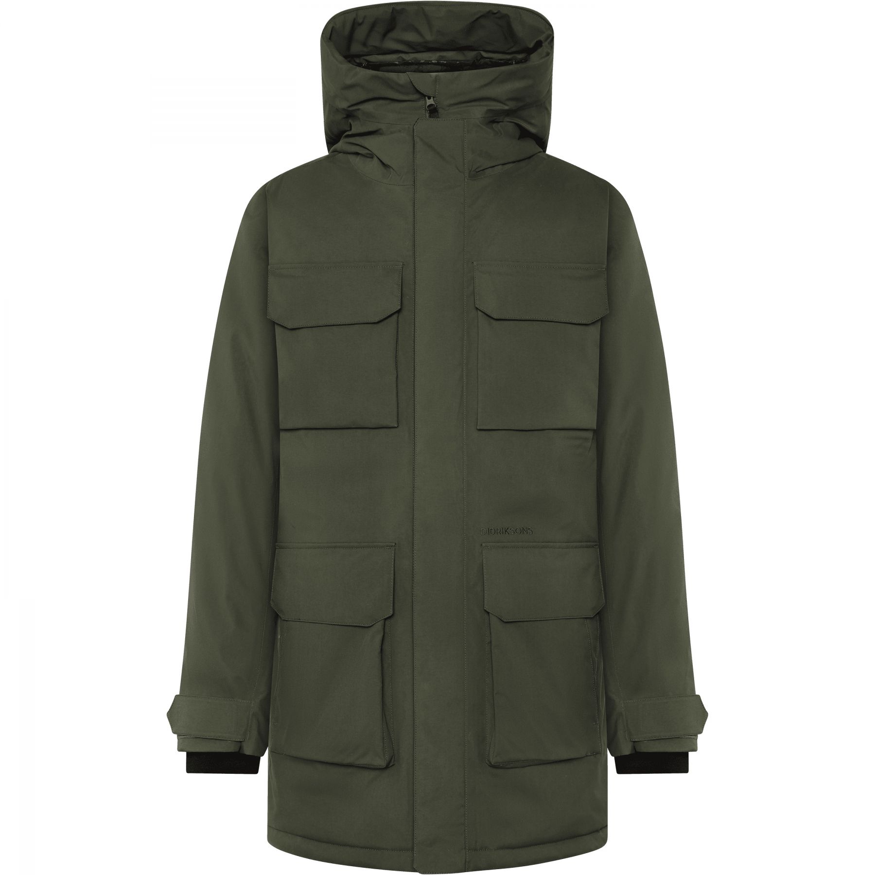 Didriksons Aiden 2, parka, heren, donkergroen